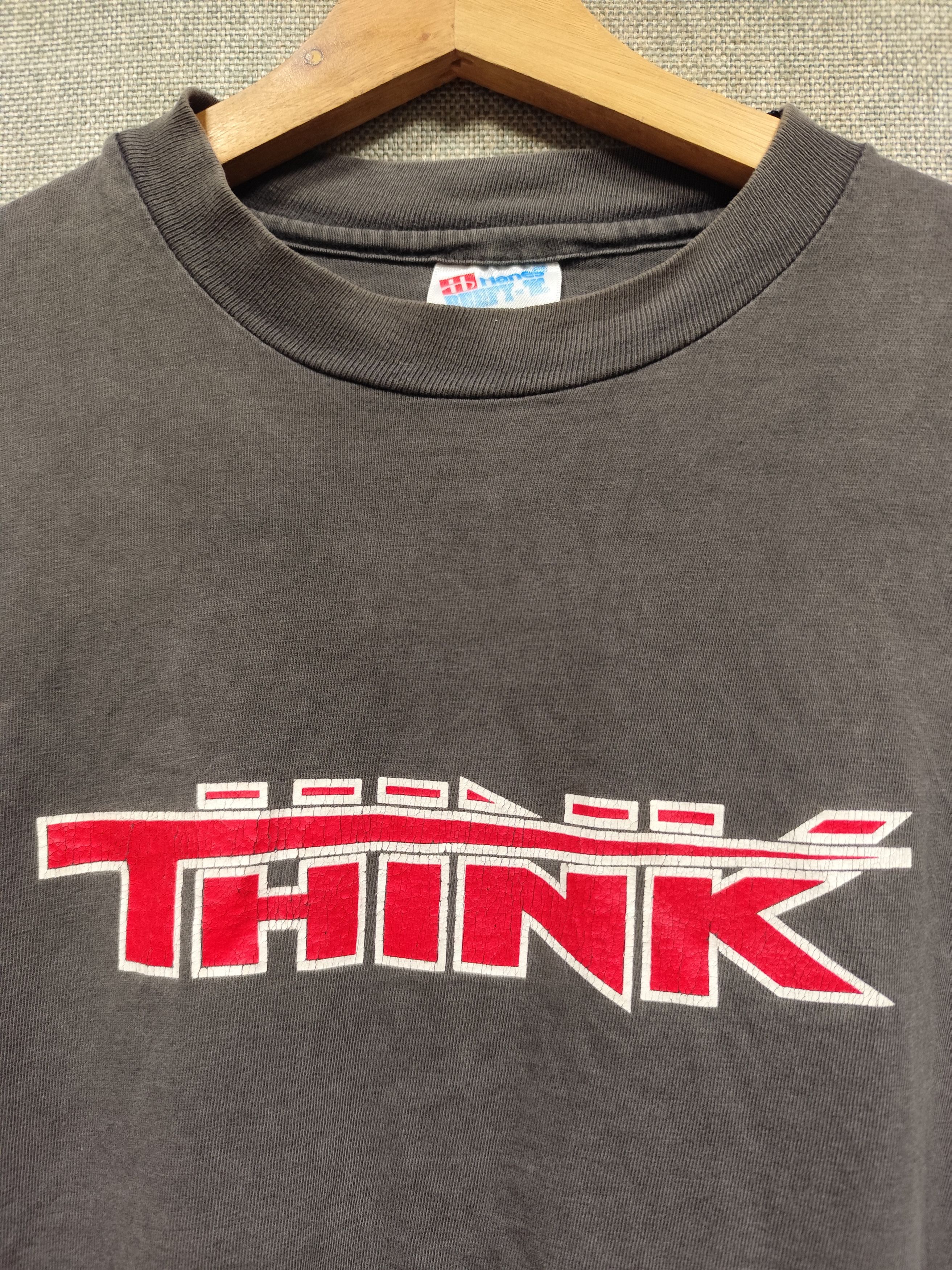 Powell Peralta × Think Skateboards × Vintage vintage 90s t shirt think skateboards made in usa Size US L / EU 52-54 / 3 - 3 Thumbnail