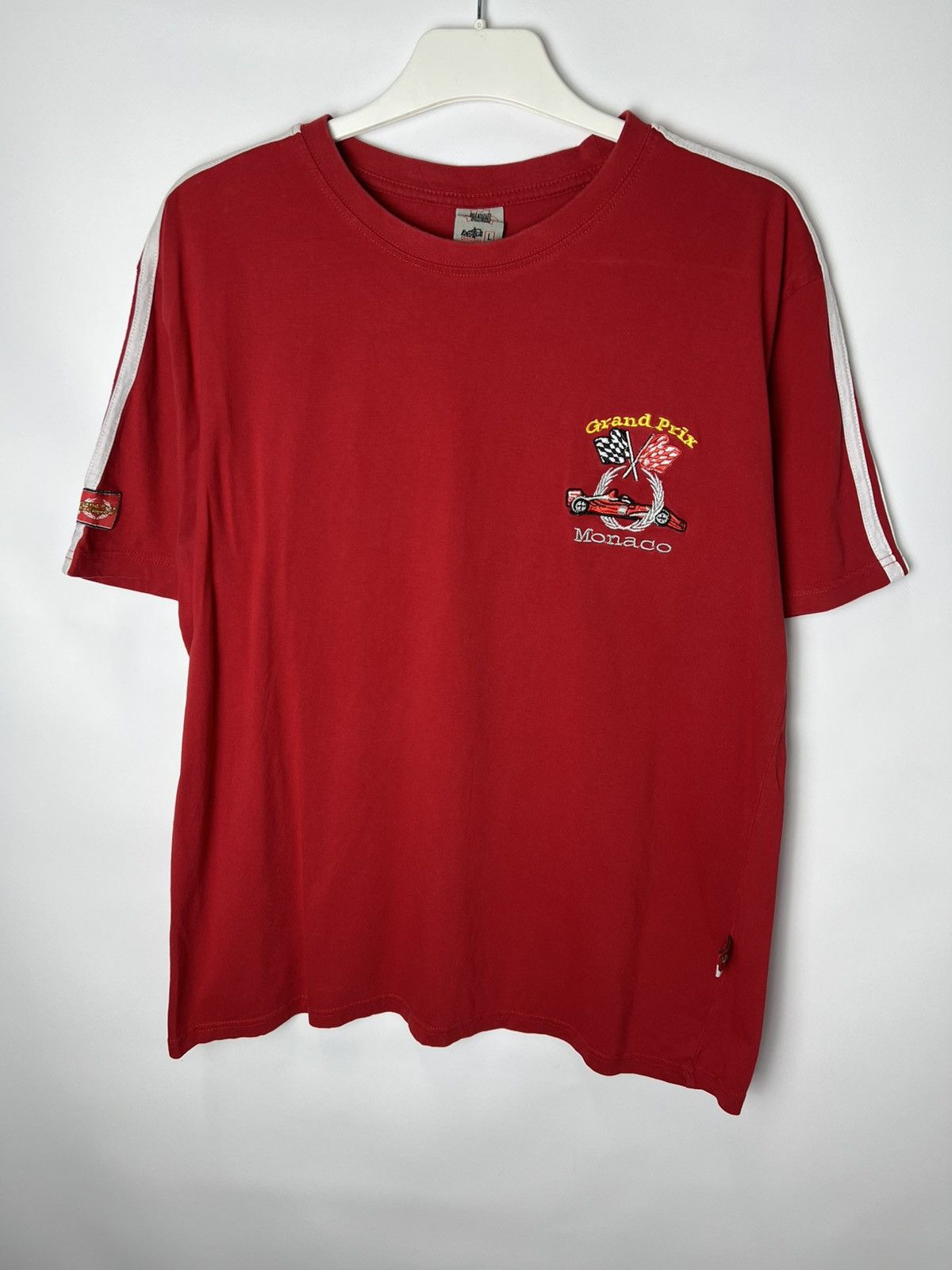 Vintage Vintage streetwear racing y2k Monaco Grand Prix t-shirt Size US L / EU 52-54 / 3 - 1 Thumbnail