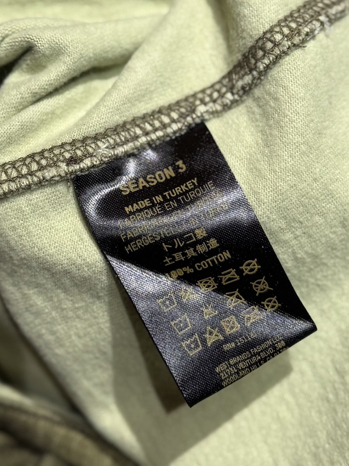 Yeezy SEASON 3 NEW CAMOUFLAGE HEAVY KNIT TEE Size US L / EU 52-54 / 3 - 4 Thumbnail