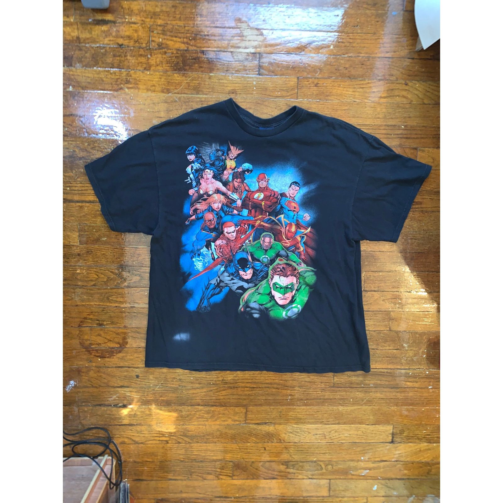 DC Comics × Other × Vintage 2009 DC Comics Justice League Heroes Unite T Shirt Large Size US L / EU 52-54 / 3 - 2 Thumbnail