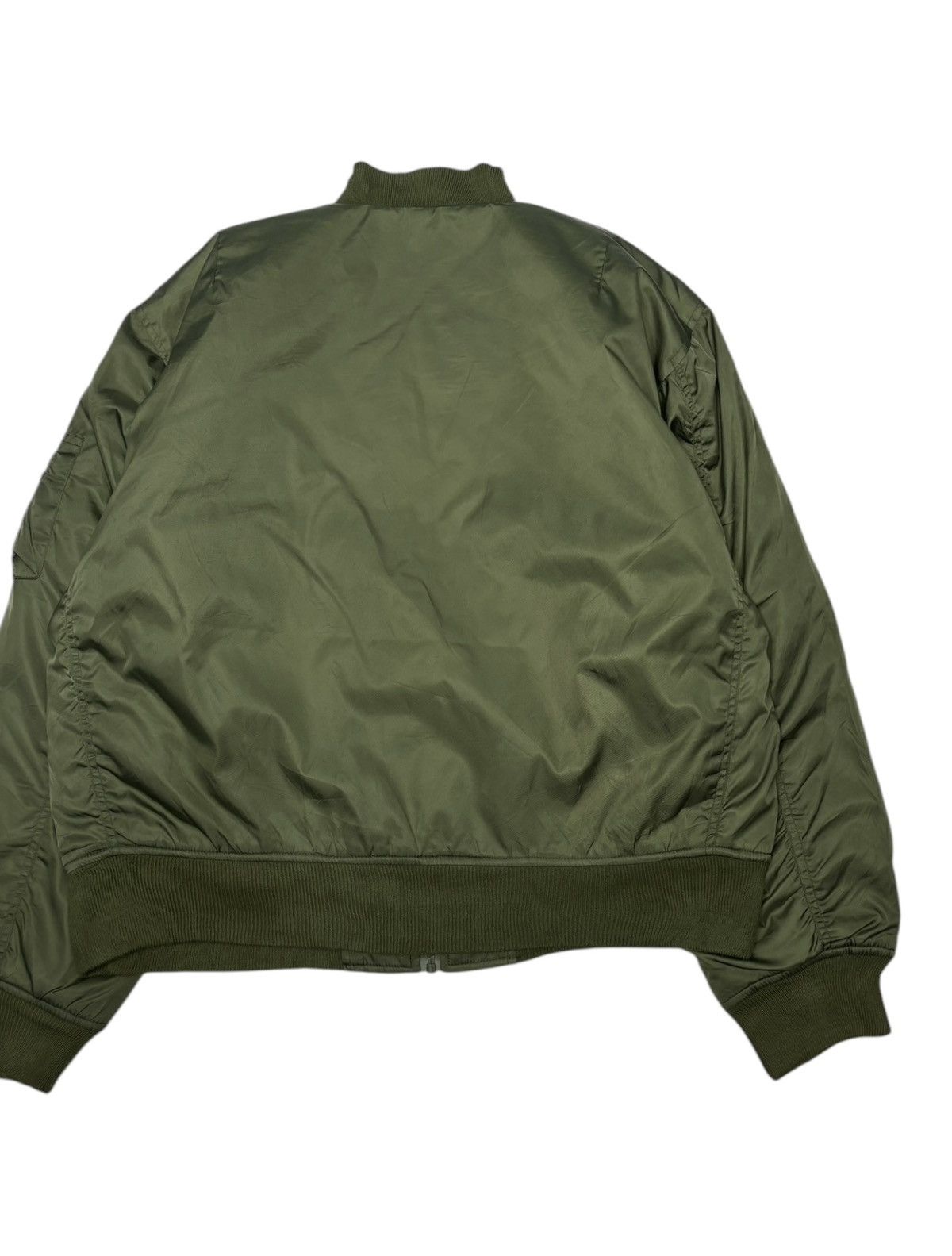Alpha Industries 🔥VINTAGE MACHOPE AIR FORCE INTERMEDIATE MA-1 BOMBER JACKET Size US XL / EU 56 / 4 - 10 Thumbnail