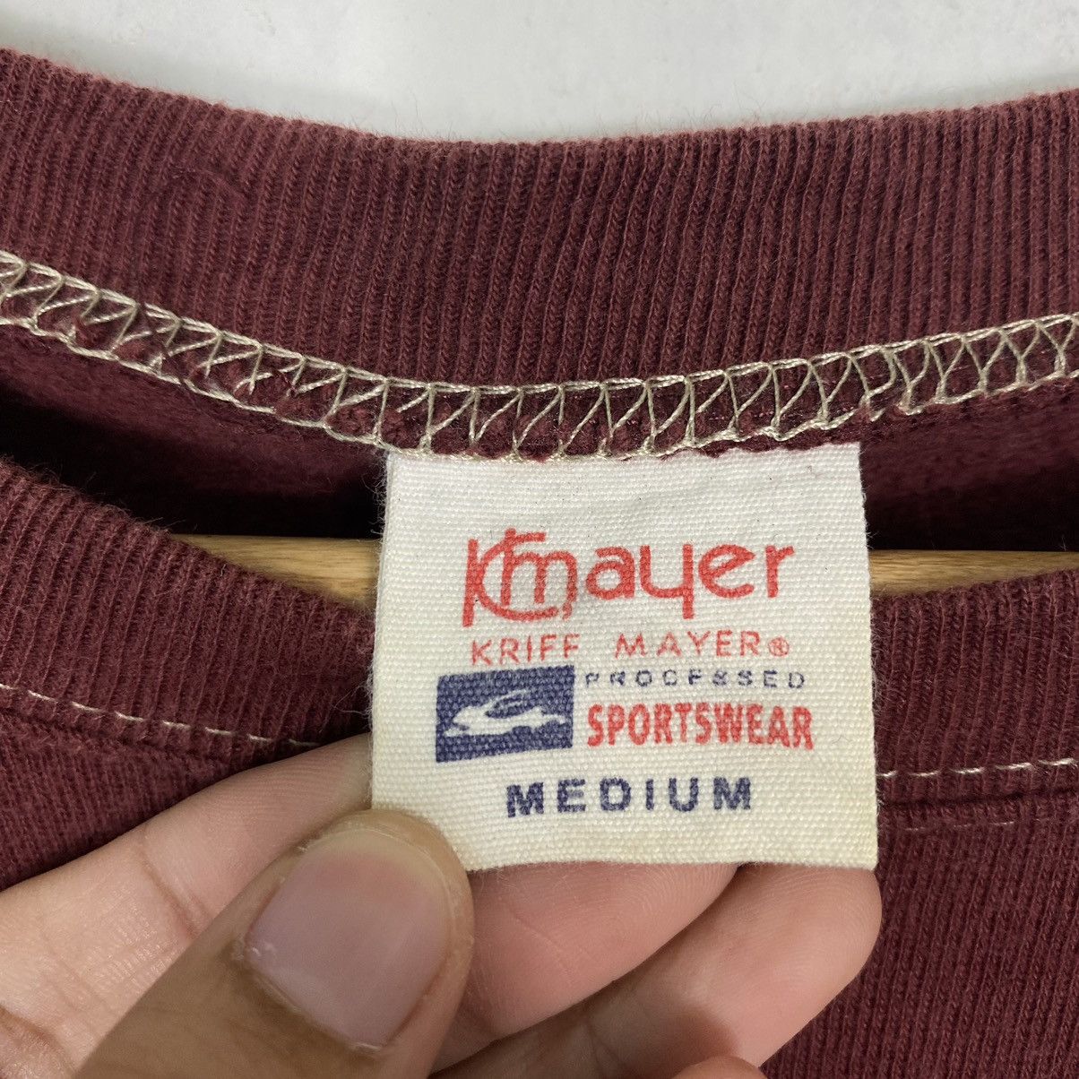 Japanese Brand Vintage Kriff Mayer American Track Andfield Sweatshirt Size US M / EU 48-50 / 2 - 10 Thumbnail