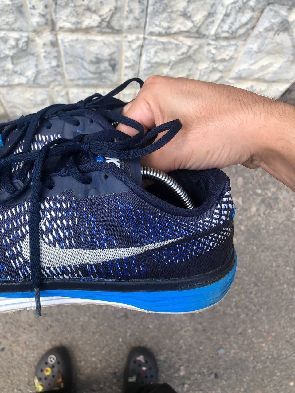 Nike × Vintage VERY RARE NIKE LUNAR CALDRA RUNNING JAPAN STYLE DRILL Y2K Size US 10.5 / EU 43-44 - 2 Thumbnail