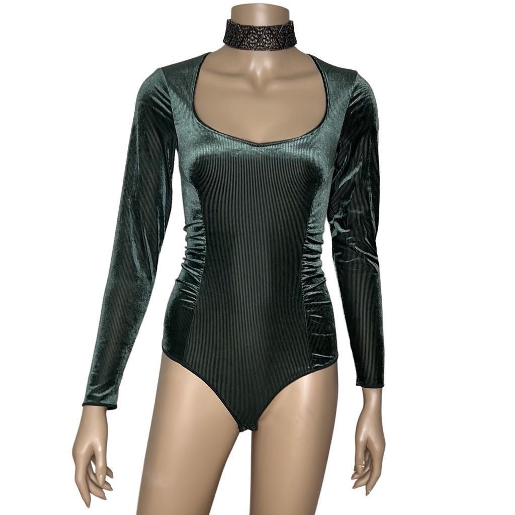 Wolford NWT Wolford Esmeralda String Bodysuit Top XS Size XS / US 0-2 / IT 36-38 - 6 Thumbnail