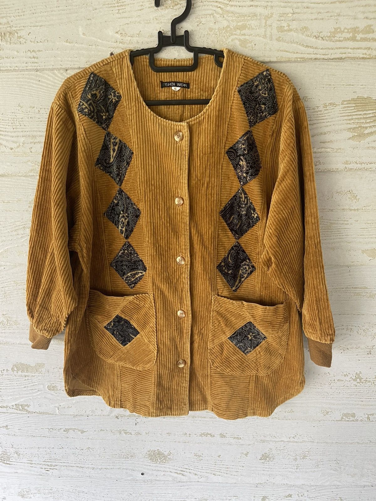 Japanese Brand FASHON WEAR JACKET VELVET JAPAN Size US M / EU 48-50 / 2 - 1 Thumbnail