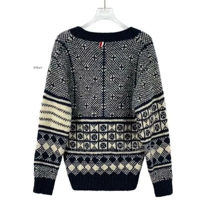 Thom Browne Thom Browne Logo Knit Cardigan. Size US M / EU 48-50 / 2 - 2 Thumbnail