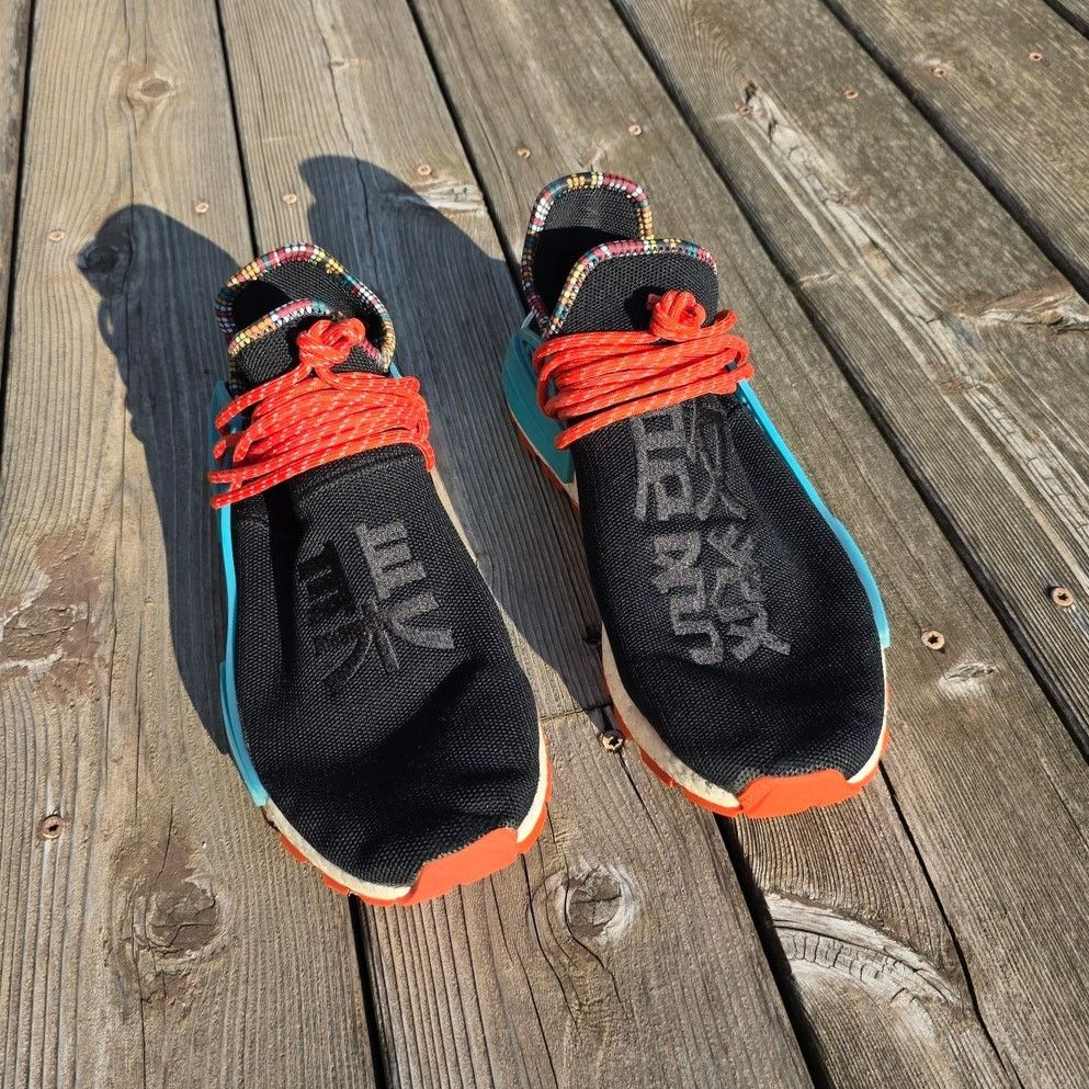 Adidas × Pharrell Adidas Human Race Pharrell NMD "Inspiration Pack Black" Size US 10 / EU 43 - 4 Thumbnail