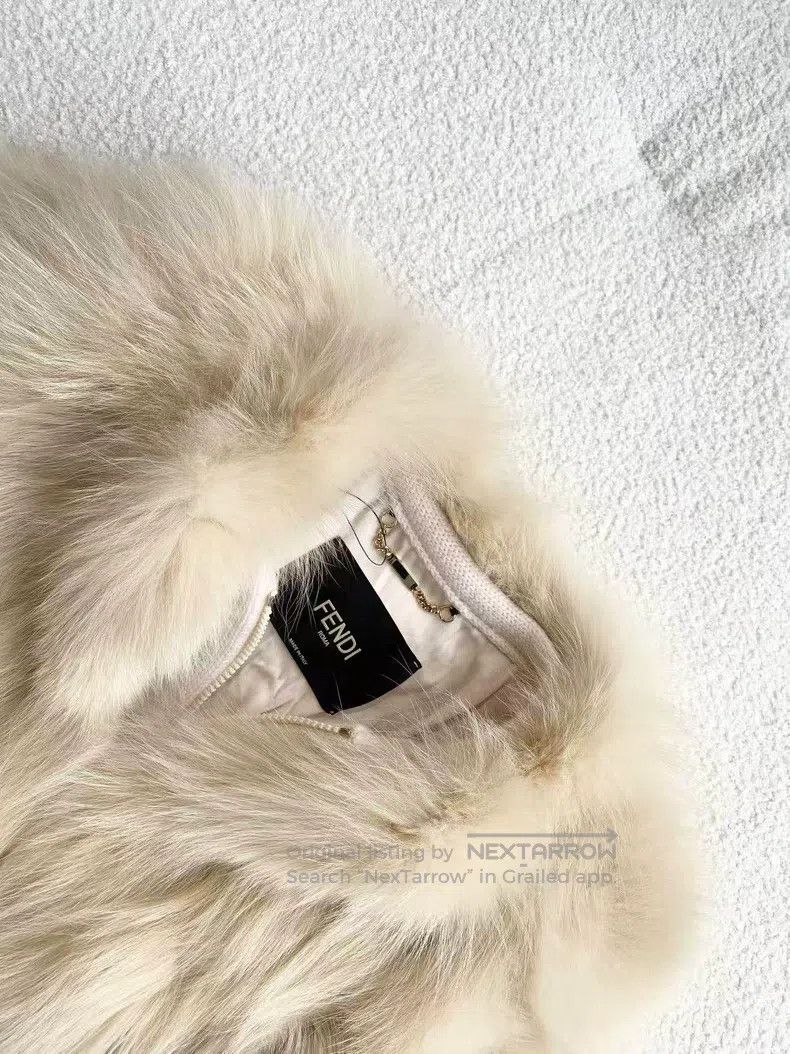 Fendi Red Fox Fur Two-Piece Set