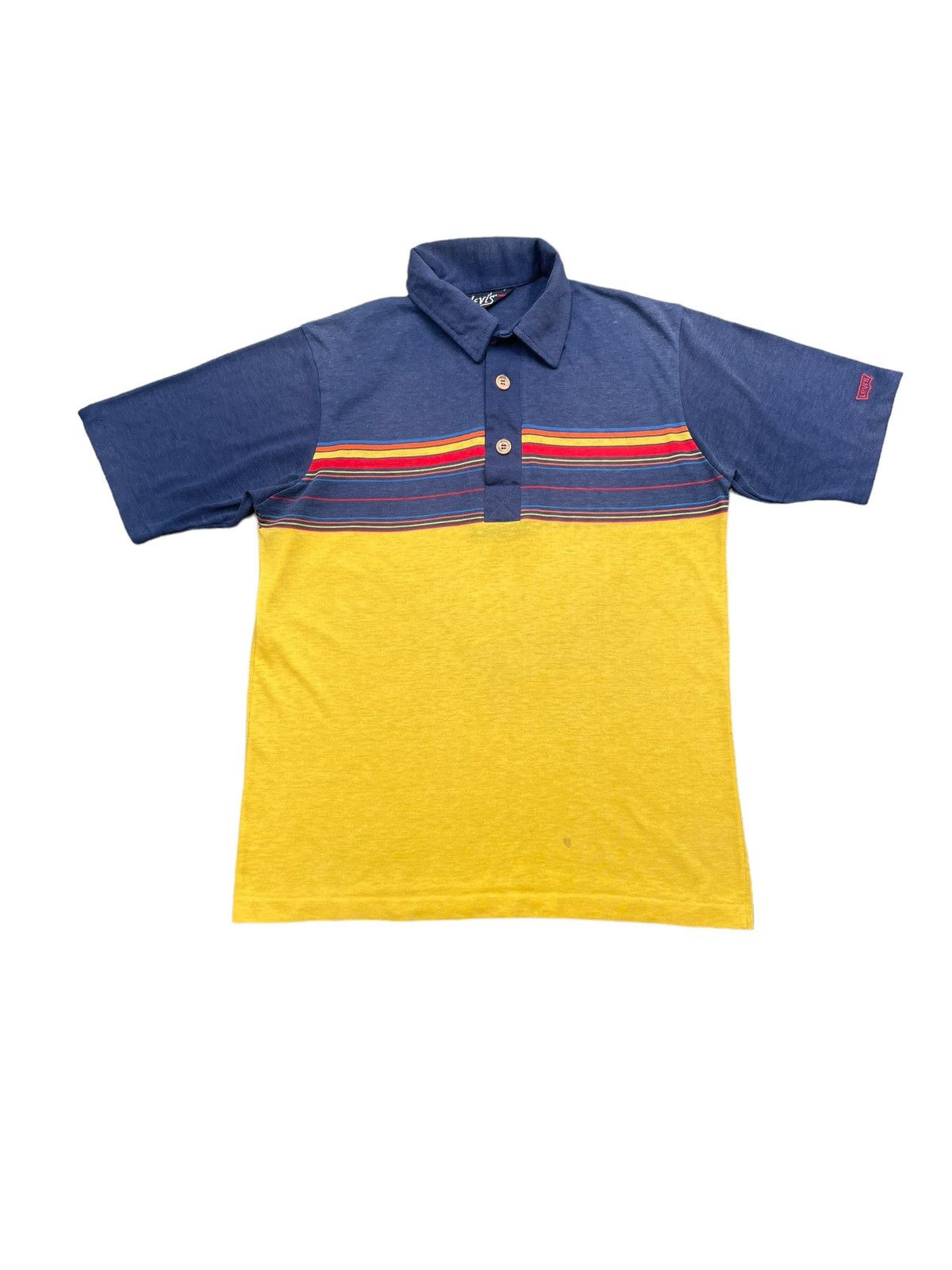 Levi's × Vintage Vintage Levis Polo Tshirt Size US M / EU 48-50 / 2 - 1 Thumbnail