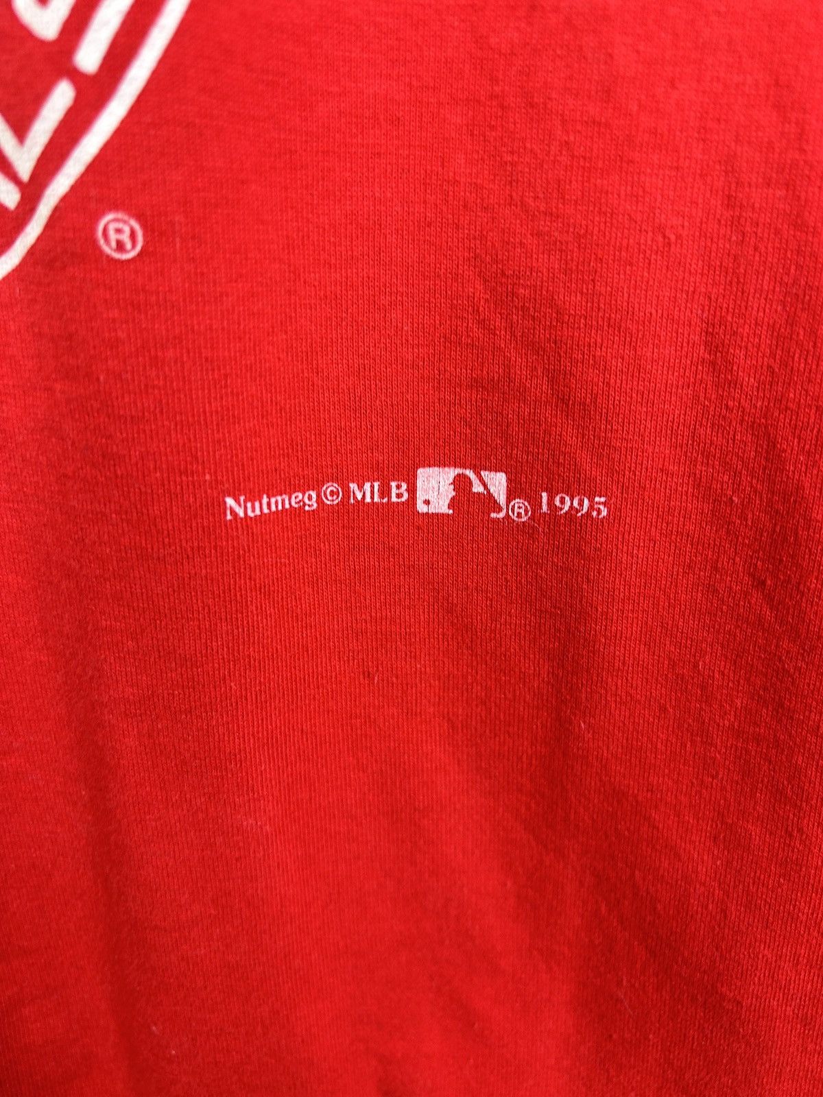 MLB 90s Vintage 1995 MLB St Louis Cardinals Short Sleeve T-Shirt Size US L / EU 52-54 / 3 - 3 Thumbnail