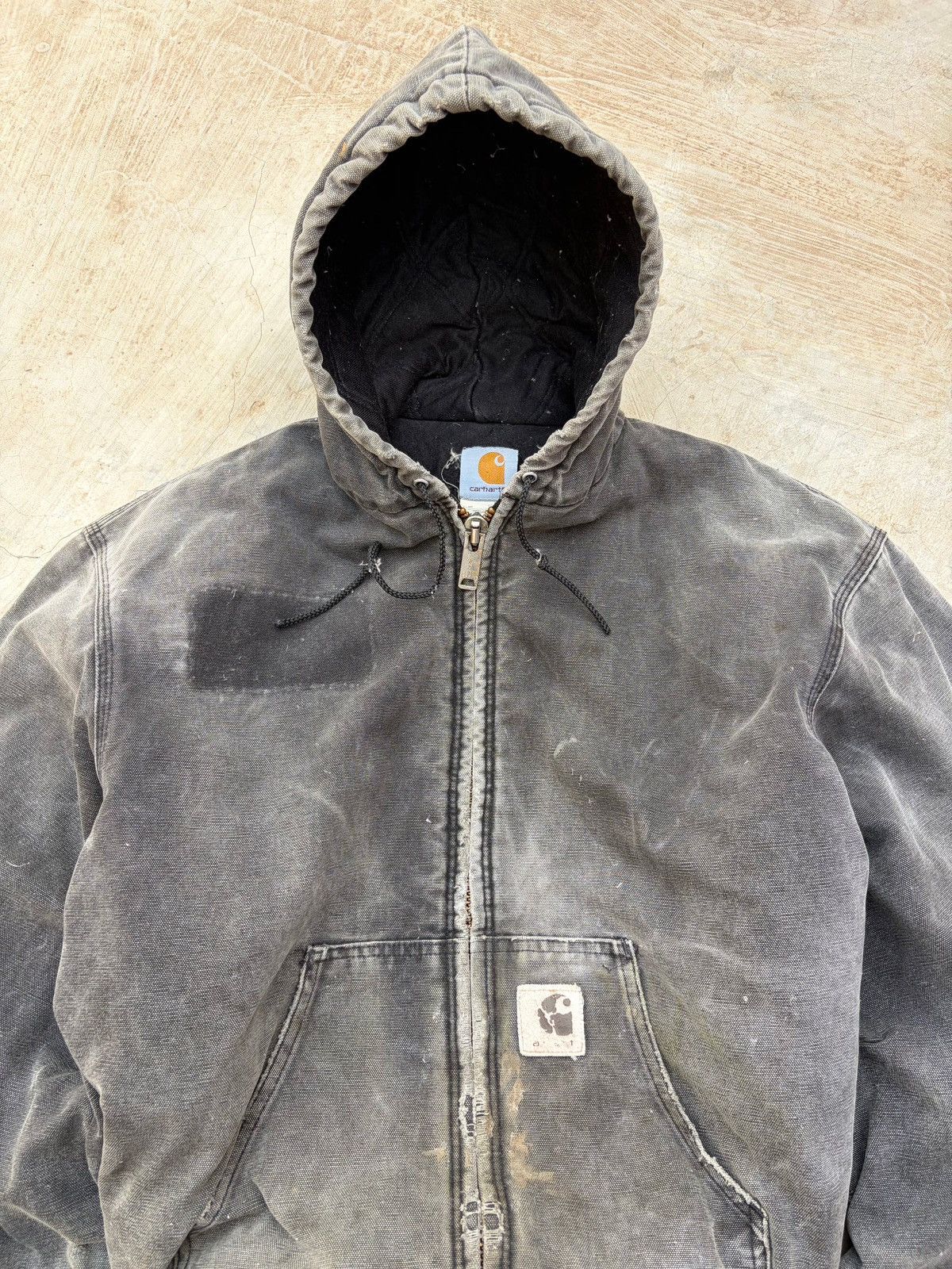 Carhartt Vintage 1999 Sunfaded Carhartt Active Jacket J81 ONX Size US L / EU 52-54 / 3 - 2 Thumbnail