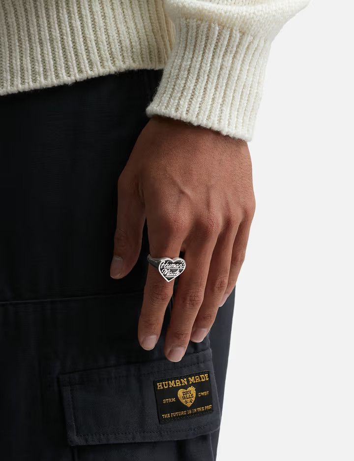 Human Made × Nigo Human Made Heart Silver Ring Size ONE SIZE - 4 Thumbnail