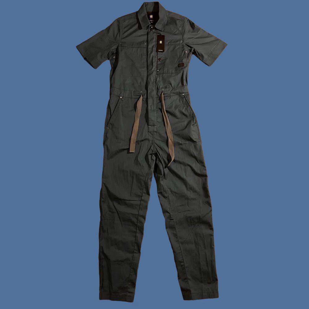 G-Star G Star Raw Twill Army Jumpsuit Women's Small Nitro Blue Shirt? Size 28" / US 6 / IT 42 - 1 Thumbnail