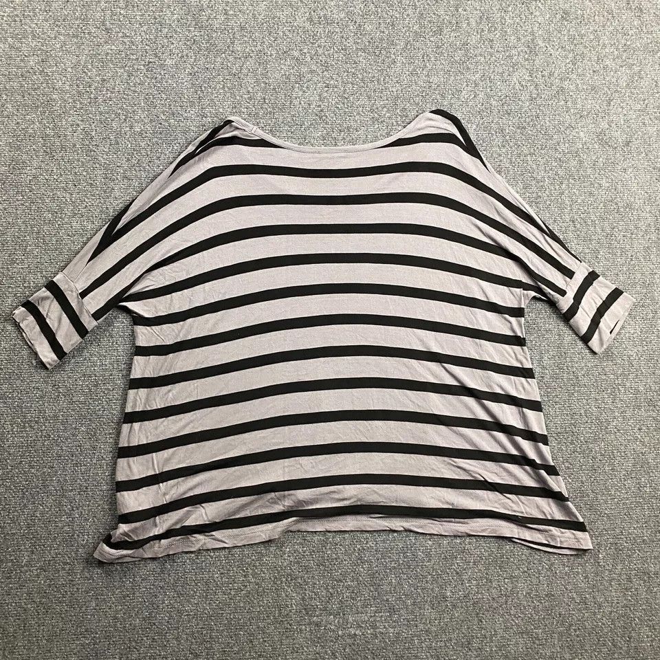 AG Adriano Goldschmied AG Adriano Goldschmied Top Women's Small Striped Oversize Size S / US 4 / IT 40 - 7 Thumbnail