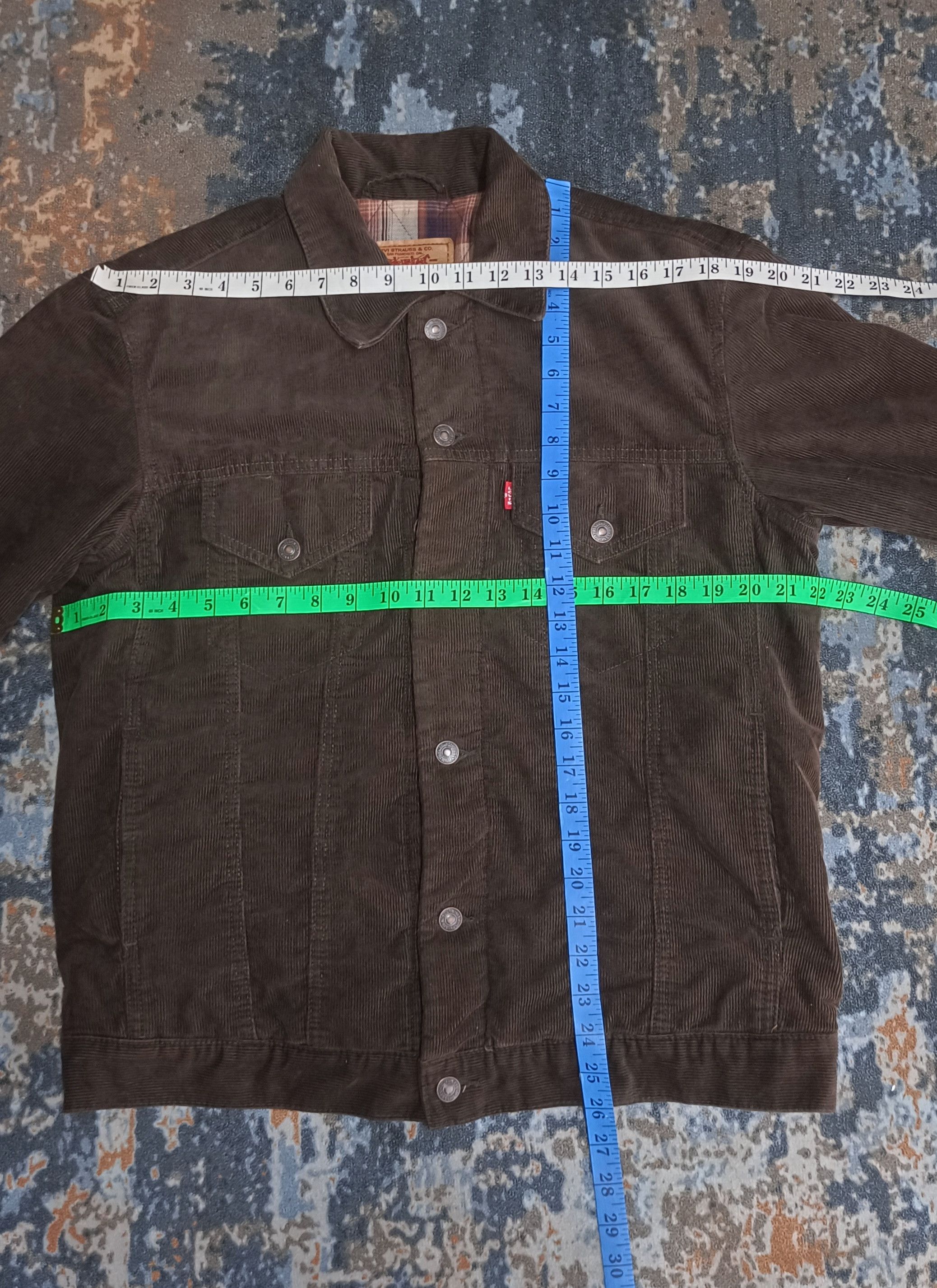 Levi's Levi's Corduroy Men Jacket Size US L / EU 52-54 / 3 - 15 Thumbnail