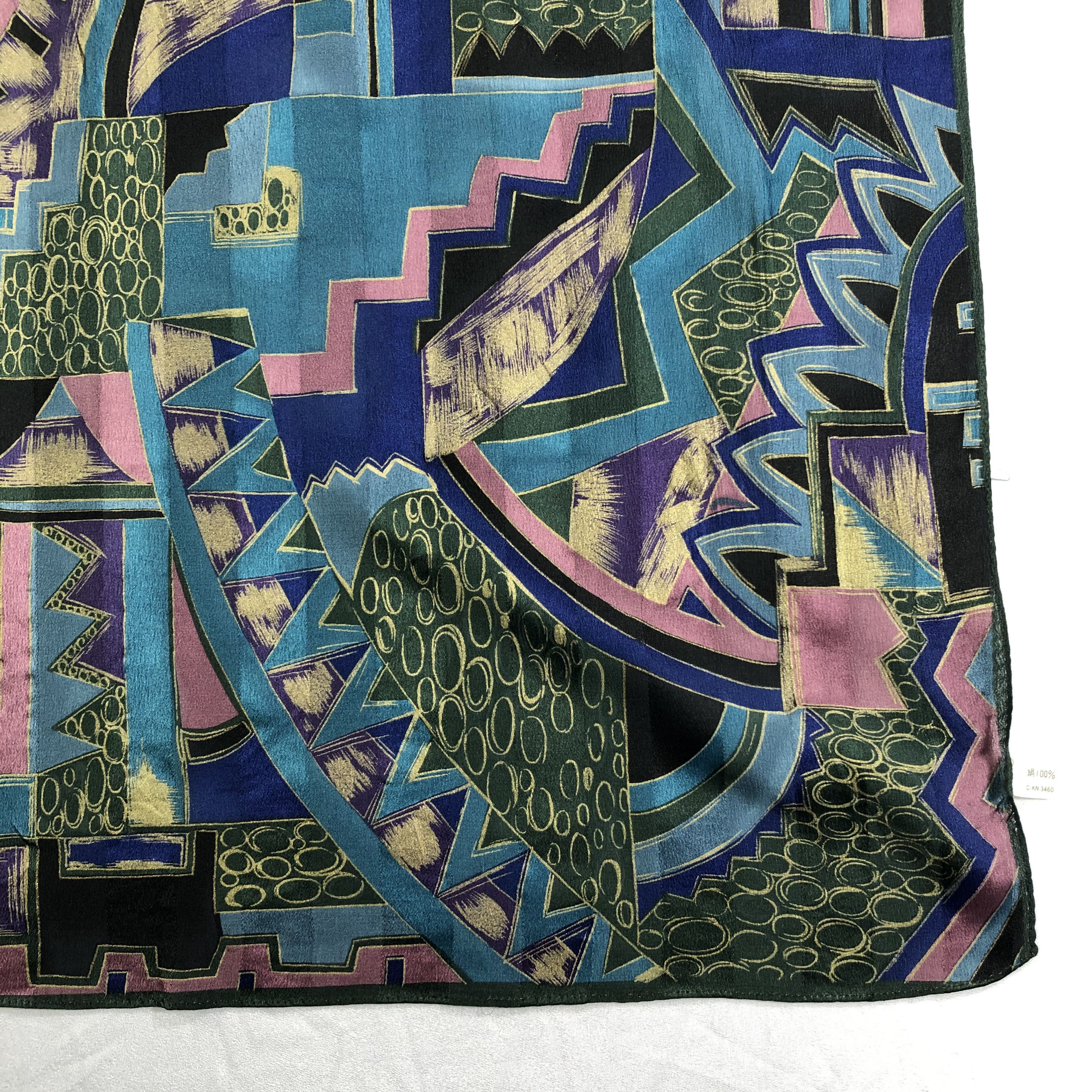 Vintage Vintage Silk Scarf Size ONE SIZE - 3 Thumbnail