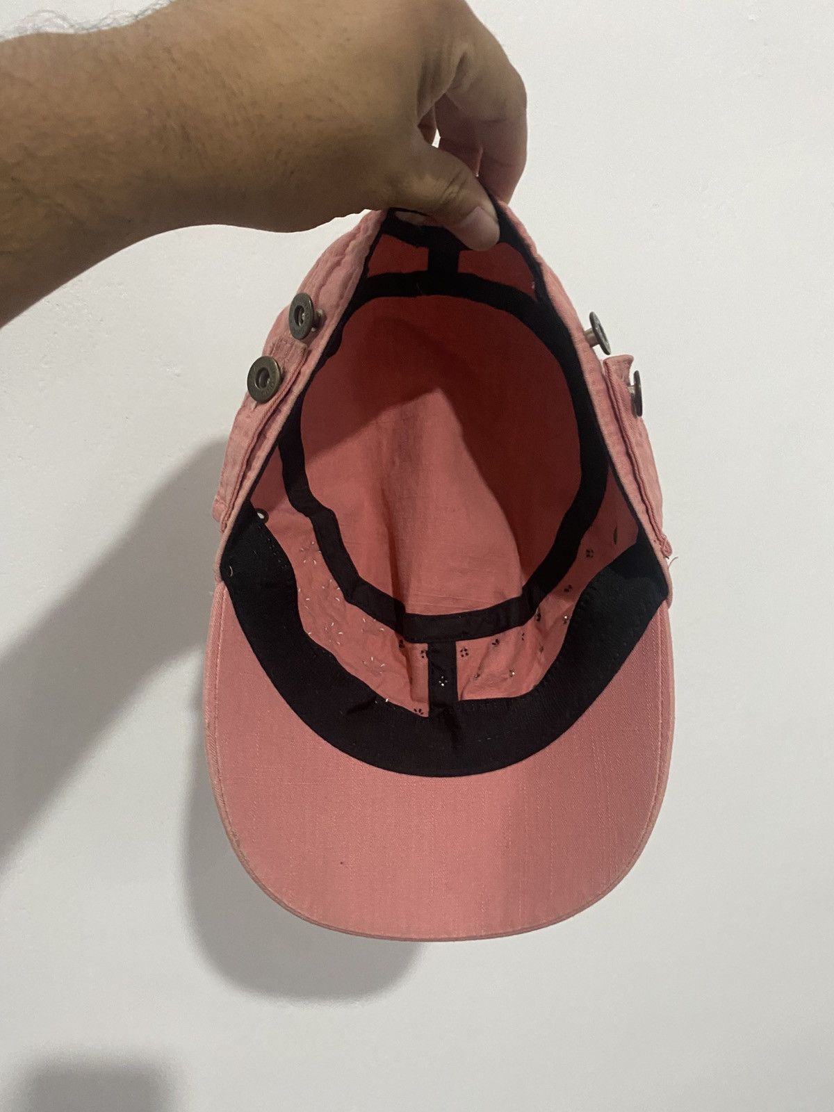 If Six Was Nine × Japanese Brand × Le Grande Bleu (L.G.B.) Pink Japanese Studed Vkei Cadet Hat Size ONE SIZE - 4 Thumbnail