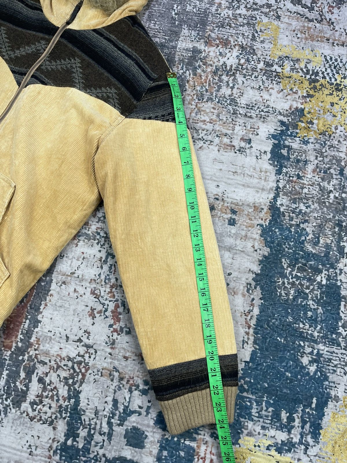 Japanese Brand Monitor GDW Corduroy Navajo Fur Hoodie Jackets Size US S / EU 44-46 / 1 - 15 Thumbnail