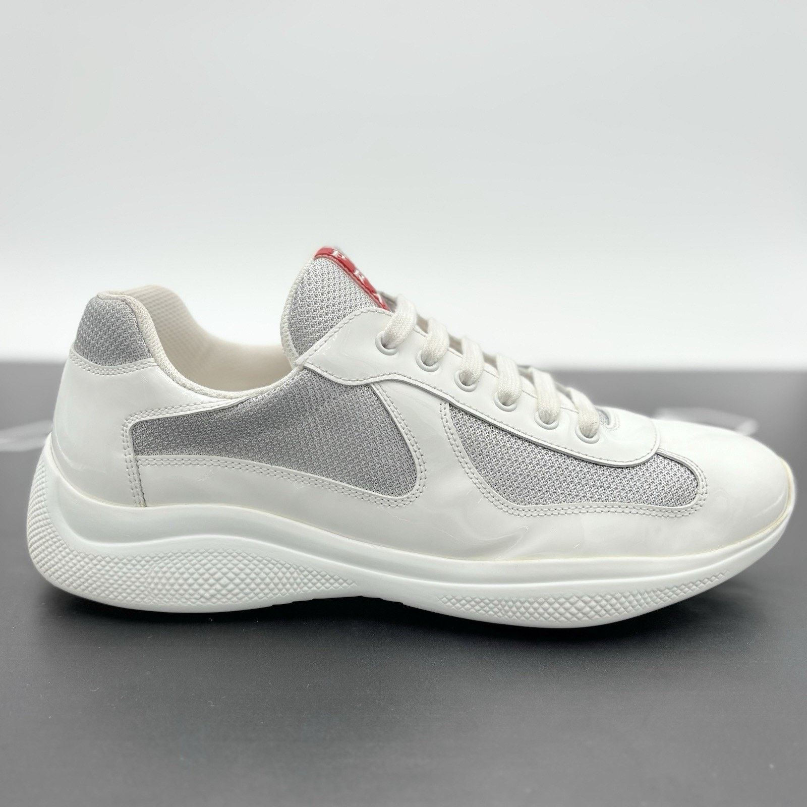 Prada Prada Americas Cup ' White Grey ' | GREAT CONDITION! Size US 10.5 / EU 43-44 - 2 Thumbnail