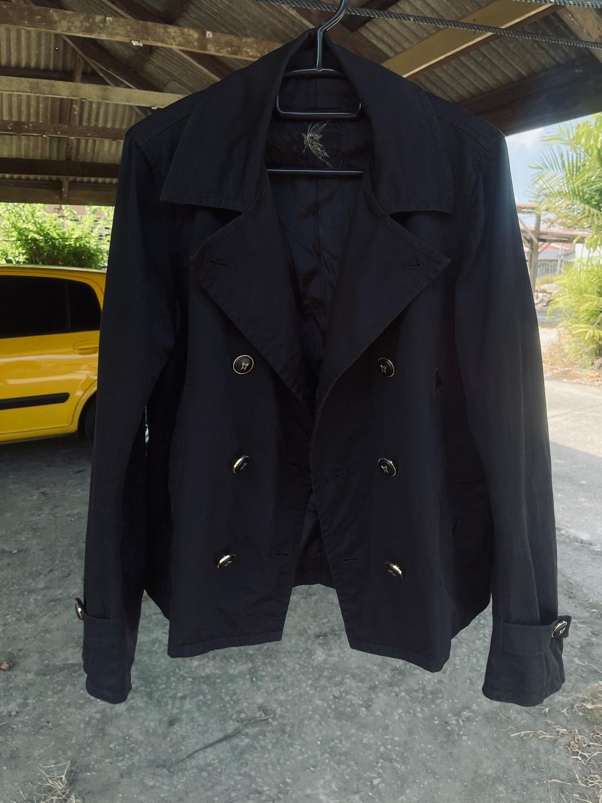 kiryuyrik Kiryuyrik Yohji Yamamoto Butterfly Tag Double Breast Jacket Size US M / EU 48-50 / 2 - 9 Thumbnail