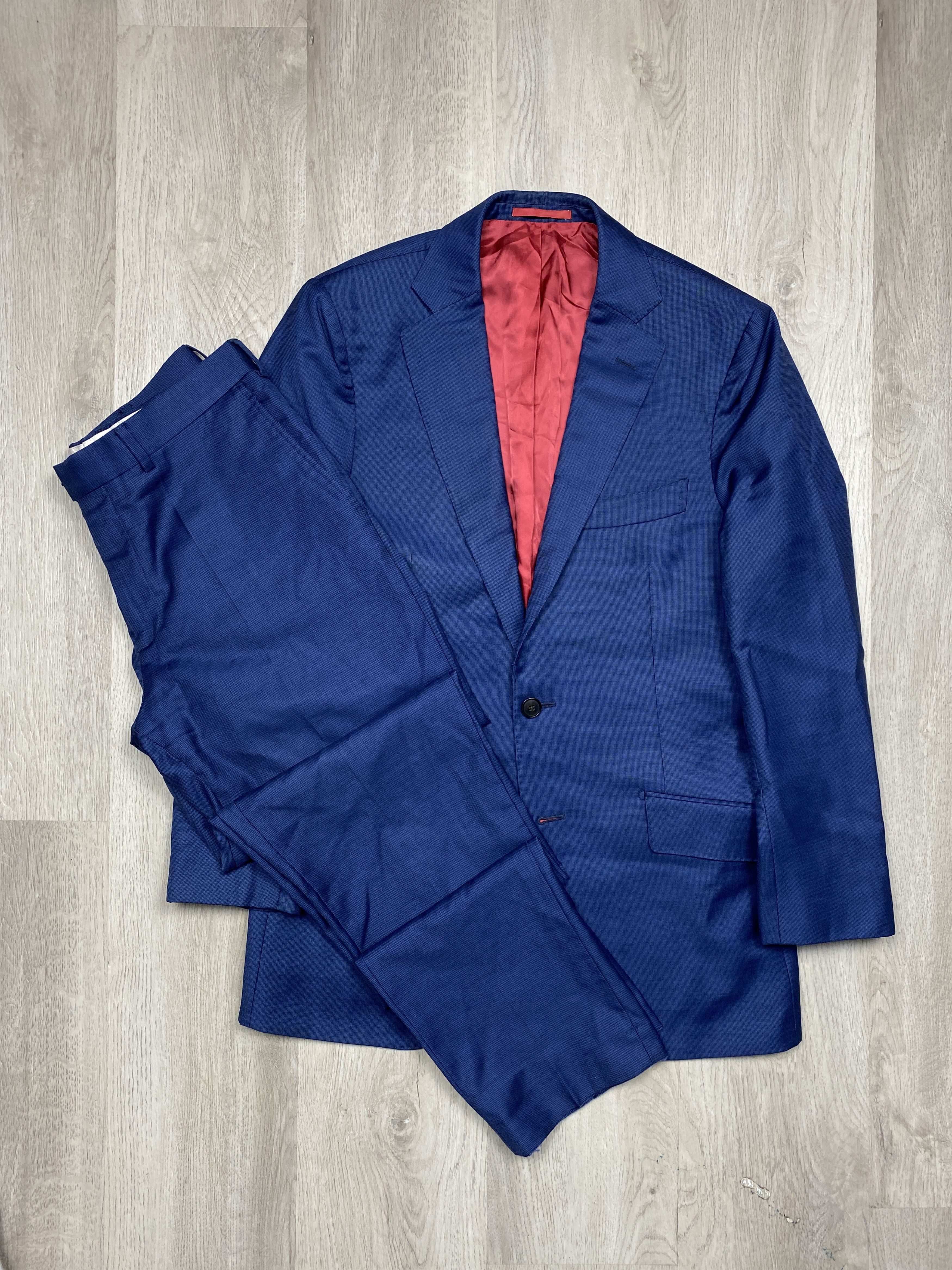 Suitsupply Suitsupply Vintage Mens Wool Suit Blazer Jacket + Pants Size 48R - 1 Thumbnail