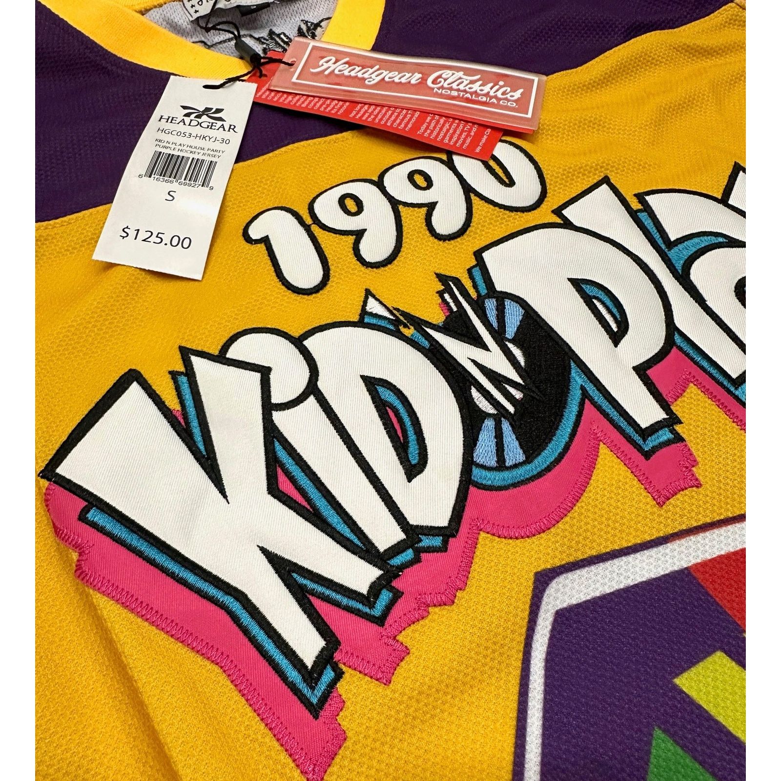 Other Kid N Play Men's Headgear Classics House Party Hockey Jersey Size US L / EU 52-54 / 3 - 3 Thumbnail