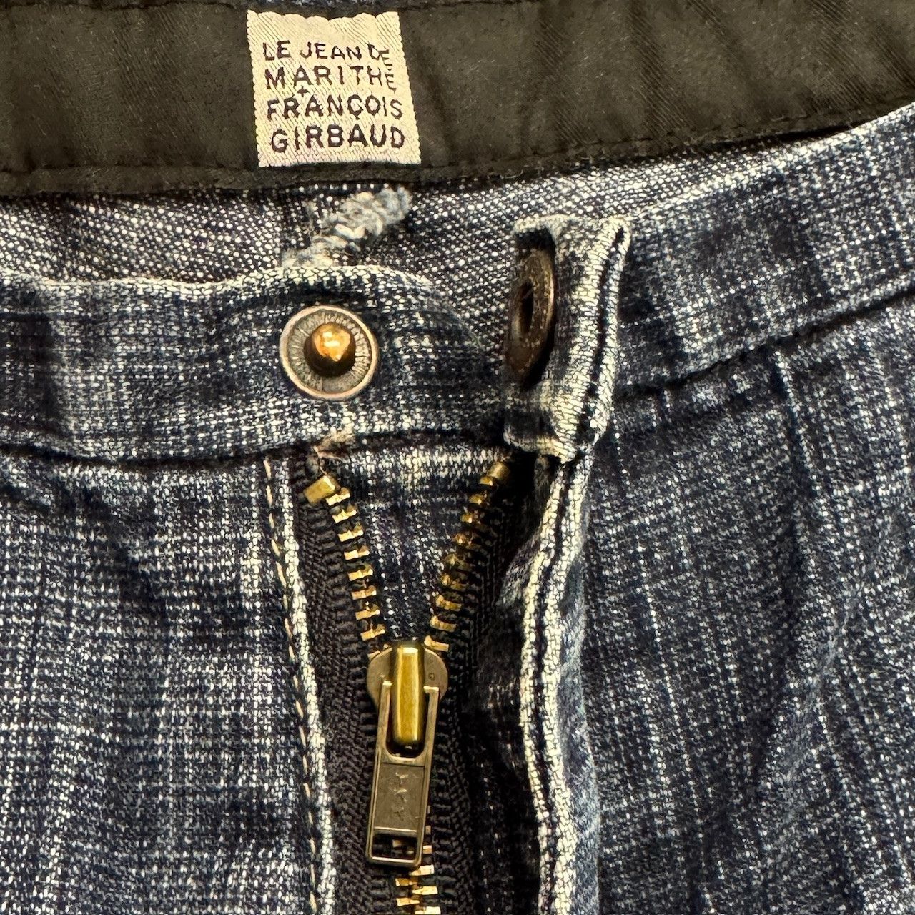 Marithe + Francois Girbaud Vintage Le Jean De Marithe + Francois Girbaud Straight Jeans Size 32" / US 10 / IT 46 - 5 Thumbnail