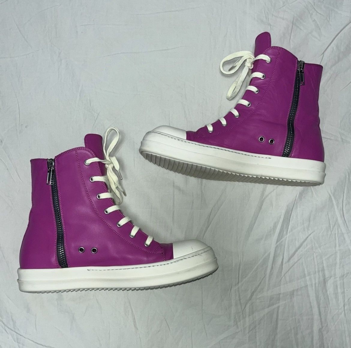 Rick Owens Rick Owens SS23 EDFU Ramones “Hot Pink” Size US 10 / EU 43 - 7 Thumbnail