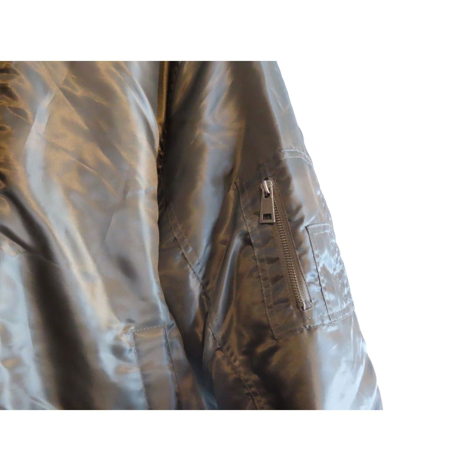 Forever 21 Forever 21 Bomber Jacket Coat Mens Long Trench Coat Nylon Zip Brown L Mens Size US L / EU 52-54 / 3 - 4 Thumbnail