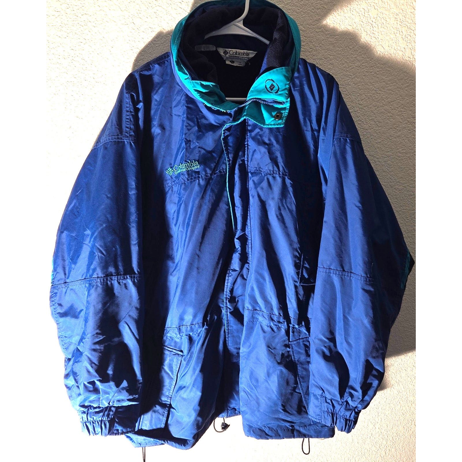 Columbia Vintage Columbia Two-Tone Athletic Jacket - Men's Large Size US L / EU 52-54 / 3 - 1 Thumbnail
