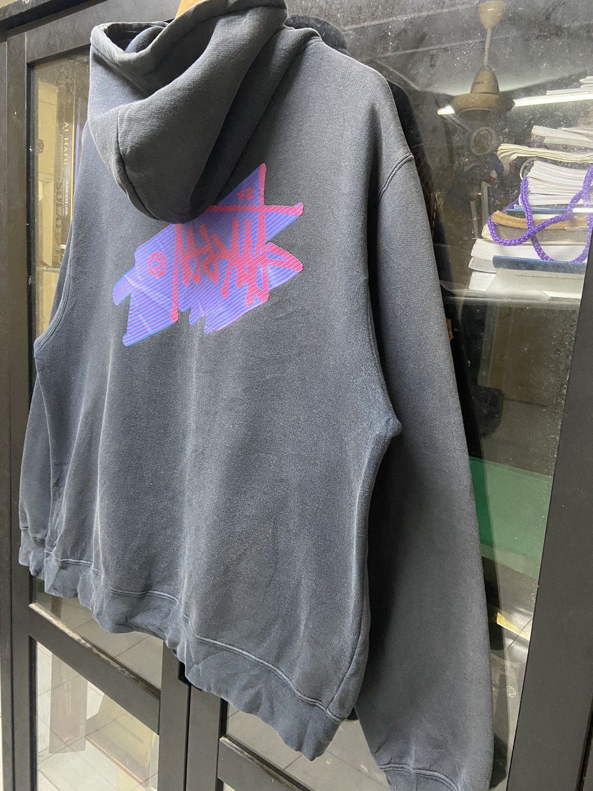 Stussy 🔥NEEDGONE🔥Stussy Logo Mirror Hoodie Size US L / EU 52-54 / 3 - 7 Thumbnail