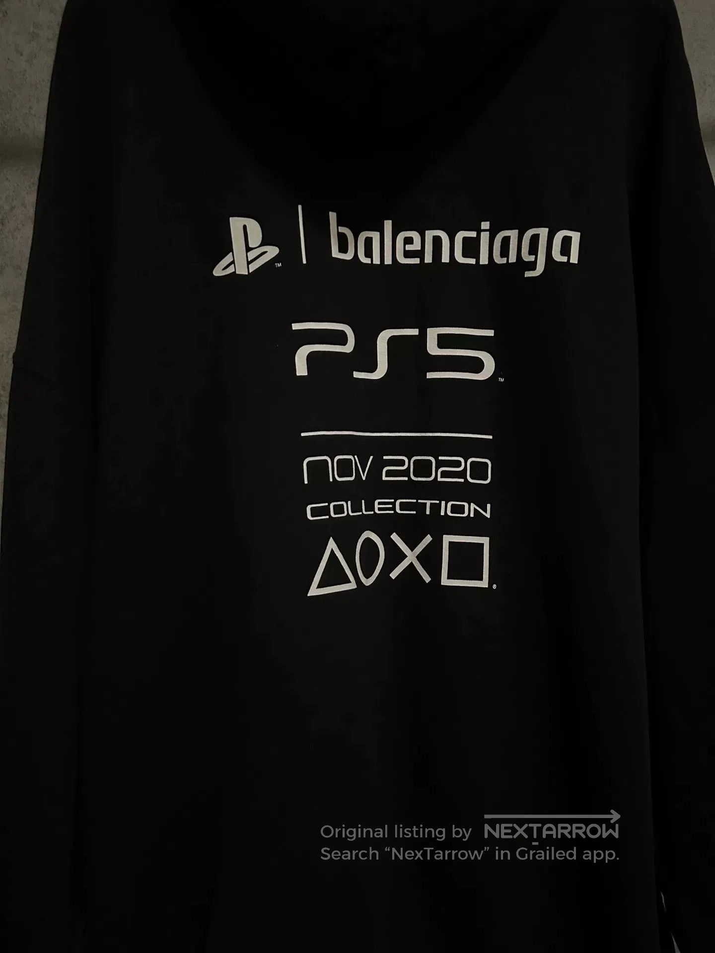 Balenciaga Balenciaga PS5 Collaboration Hoodie Black. Size US XS / EU 42 / 0 - 5 Thumbnail
