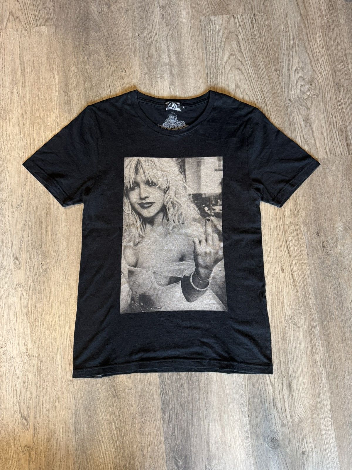 HYSTERIC GLAMOUR ZEPLIN SONG COURTNEY LOVE T SHIRT