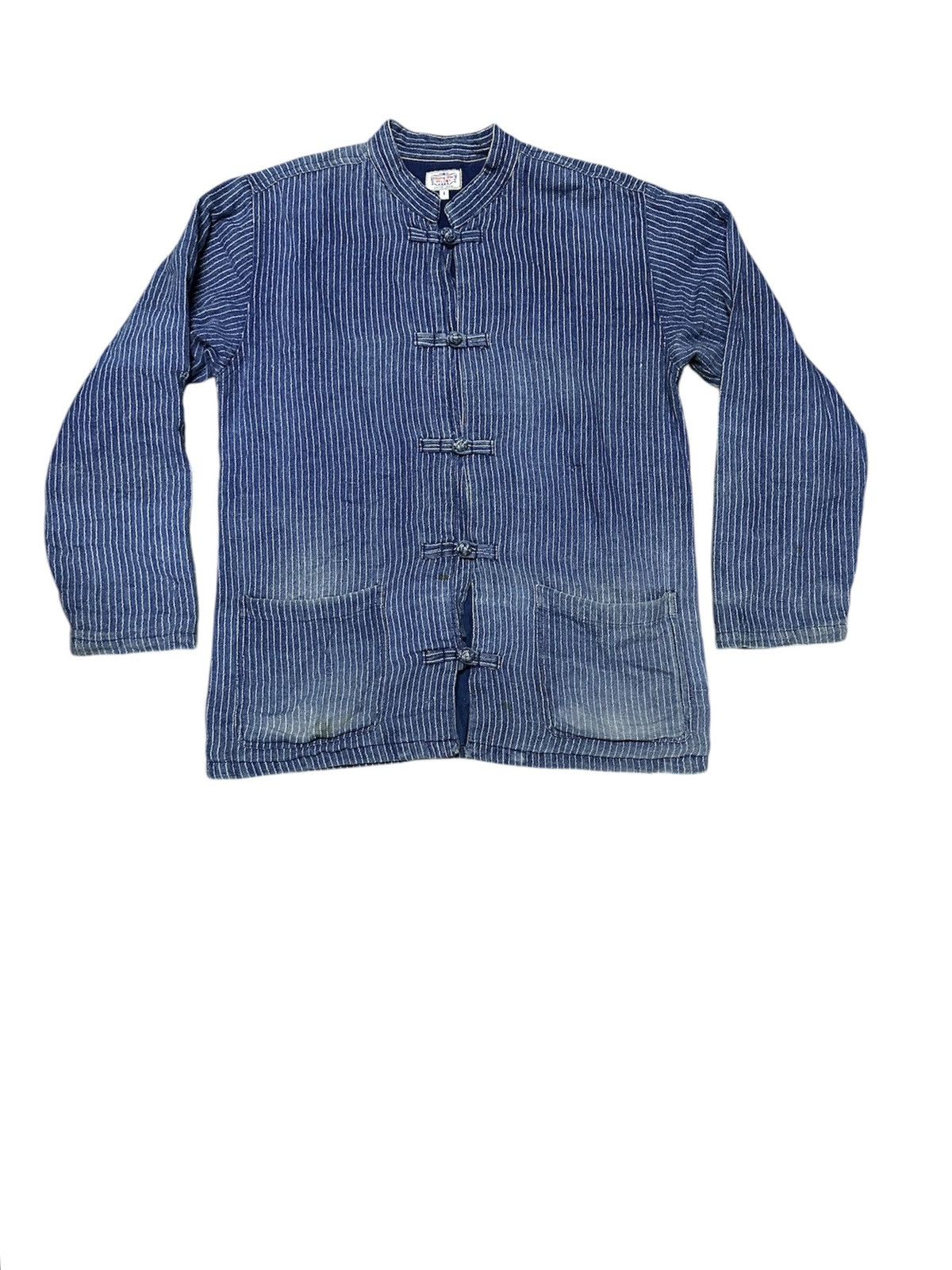 Japanese Brand chiang Mai Deluxe oriental denim jacket Size US L / EU 52-54 / 3 - 1 Thumbnail
