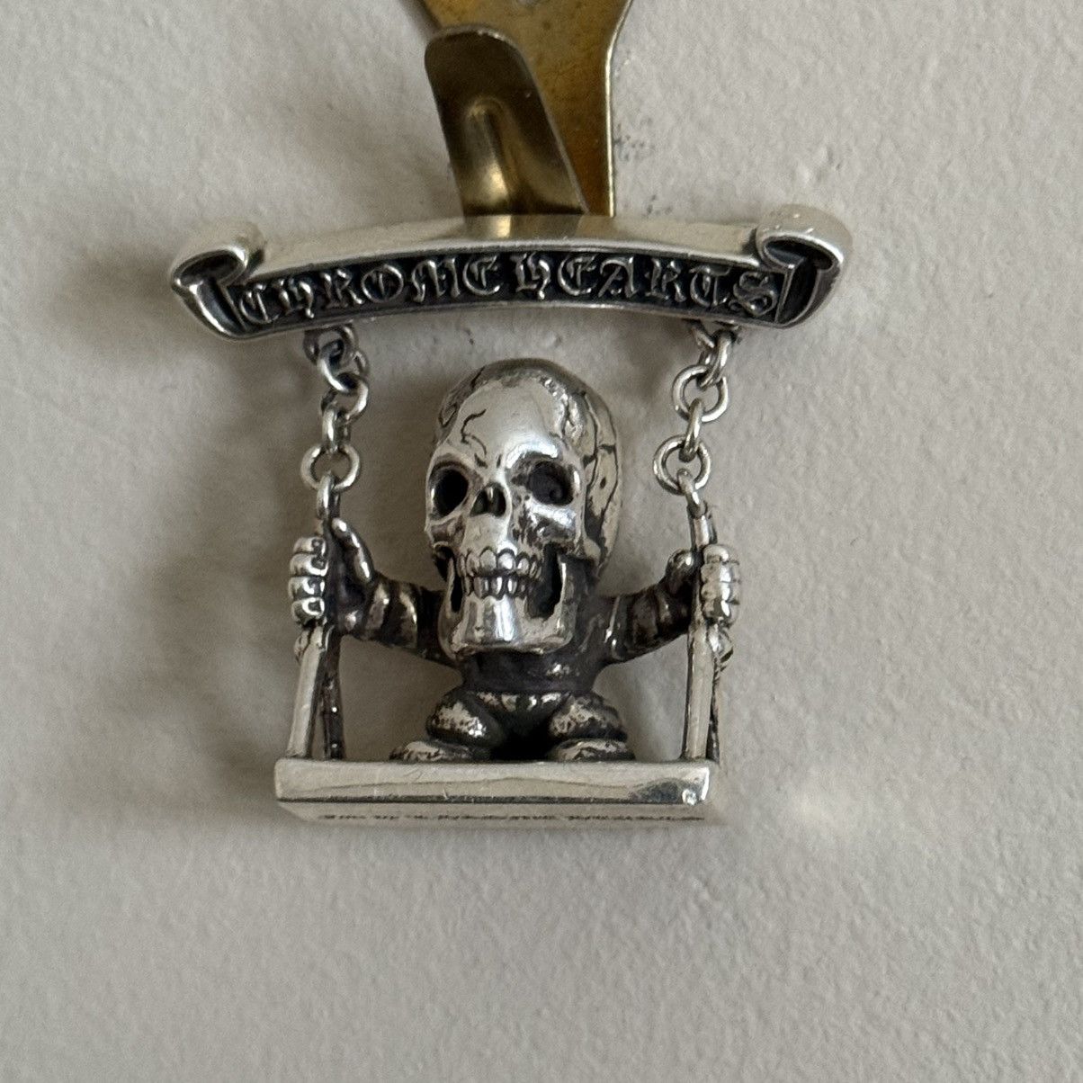 Chrome Hearts RARE Chrome Hearts Collector Foti Swing ‘Swinger’ Pin Size ONE SIZE - 7 Thumbnail
