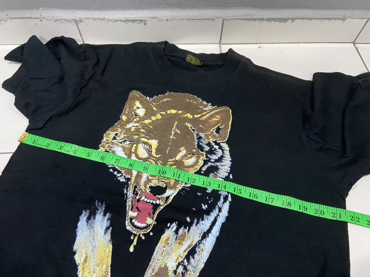 Vintage VINTAGE ZOWIE ANIMAL DOG WOLF PRINT TEE SHIRT Size US L / EU 52-54 / 3 - 14 Thumbnail