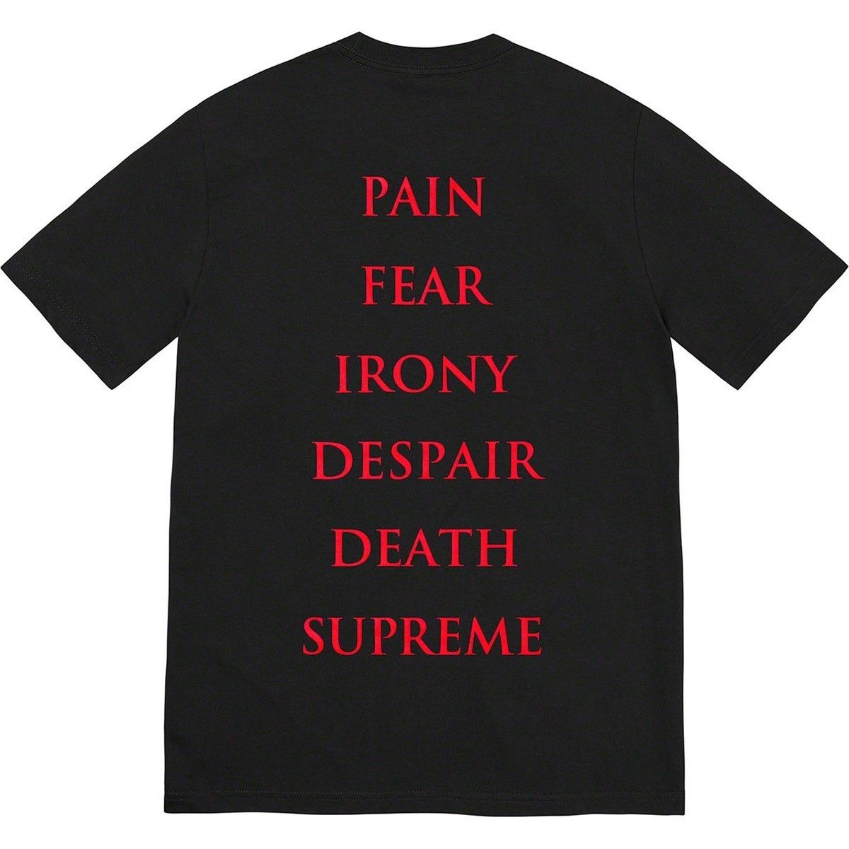 Supreme Supreme X The Crow Tee 'Black' Size US L / EU 52-54 / 3 - 3 Thumbnail