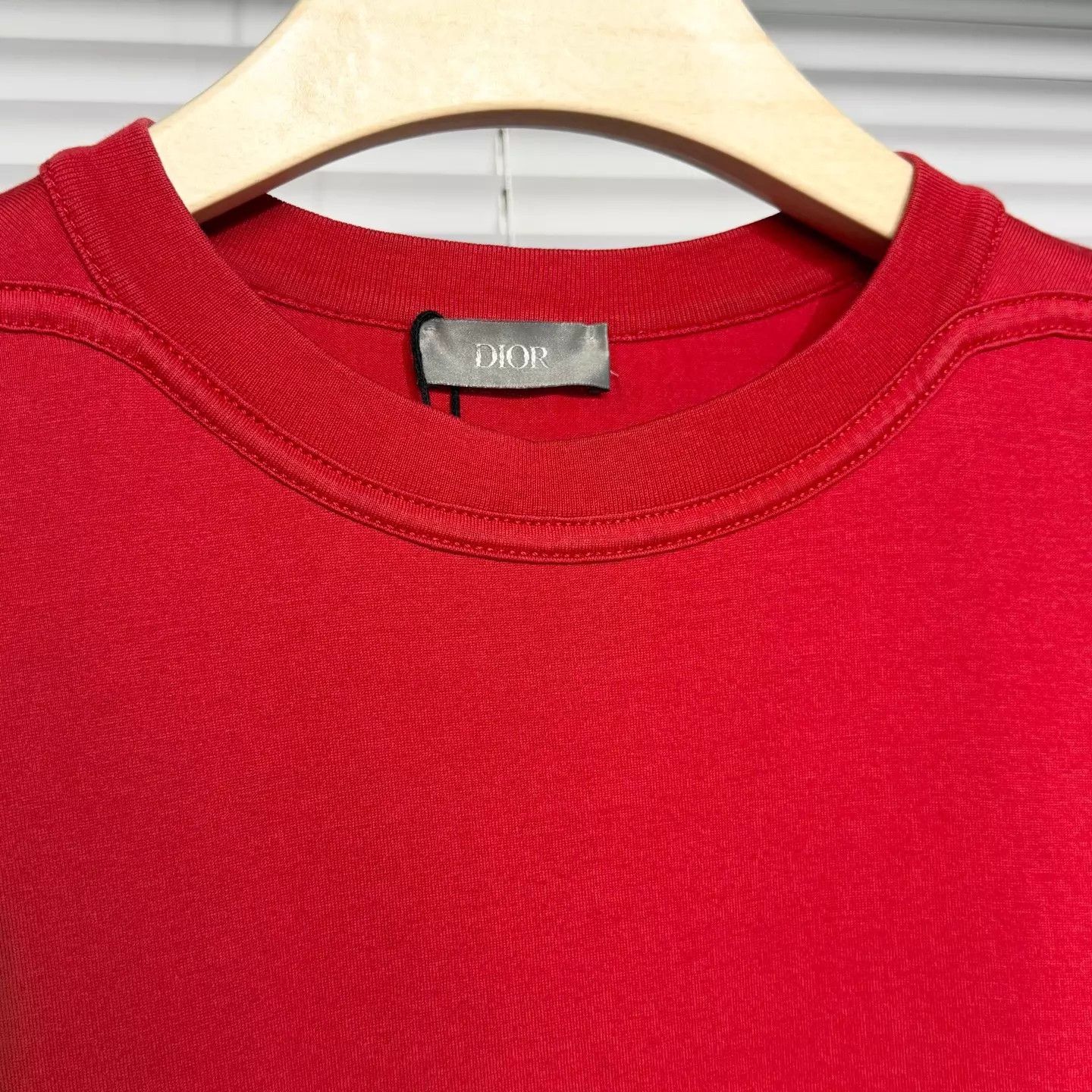 Dior Dior x Kenny Scharf Tiger Embroidery Red Short Tee Size US S / EU 44-46 / 1 - 3 Thumbnail