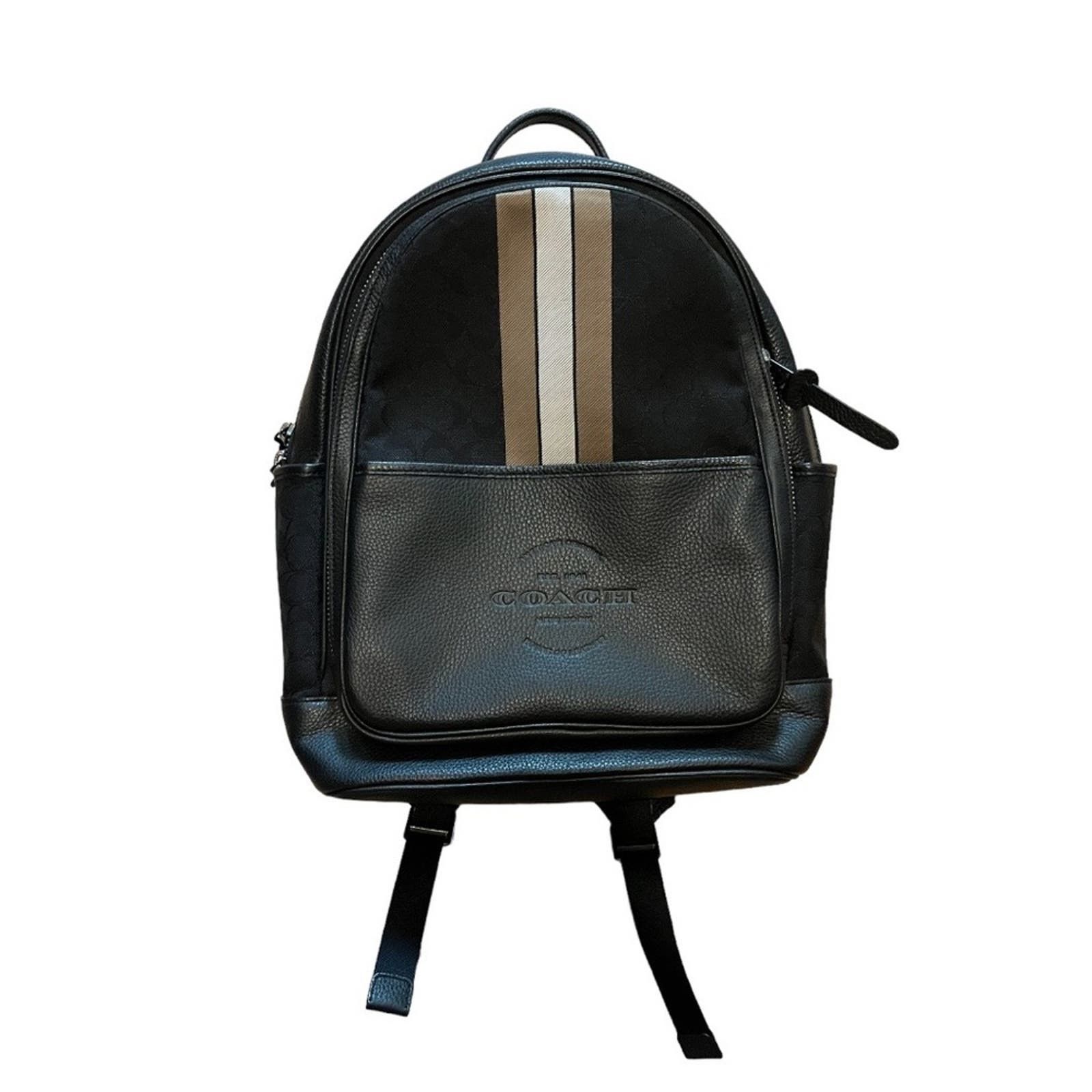 image of Coach Mens Backpack in Black