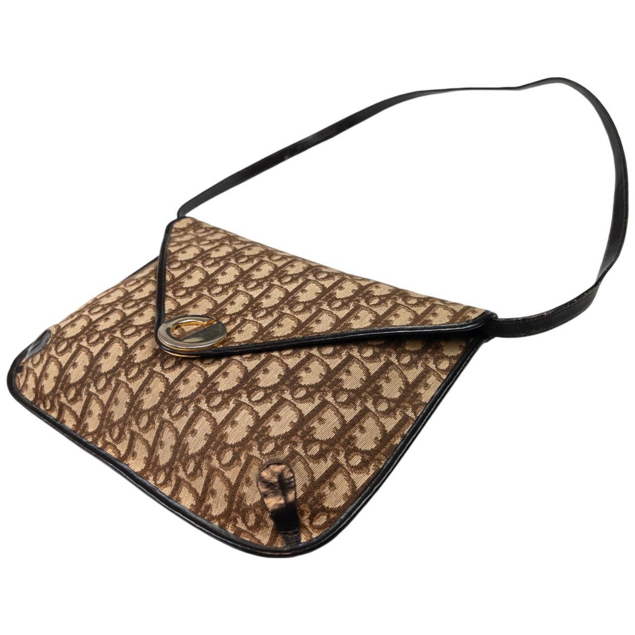 Dior Vintage Dior Monogram Shoulder Bag Size ONE SIZE - 7 Thumbnail