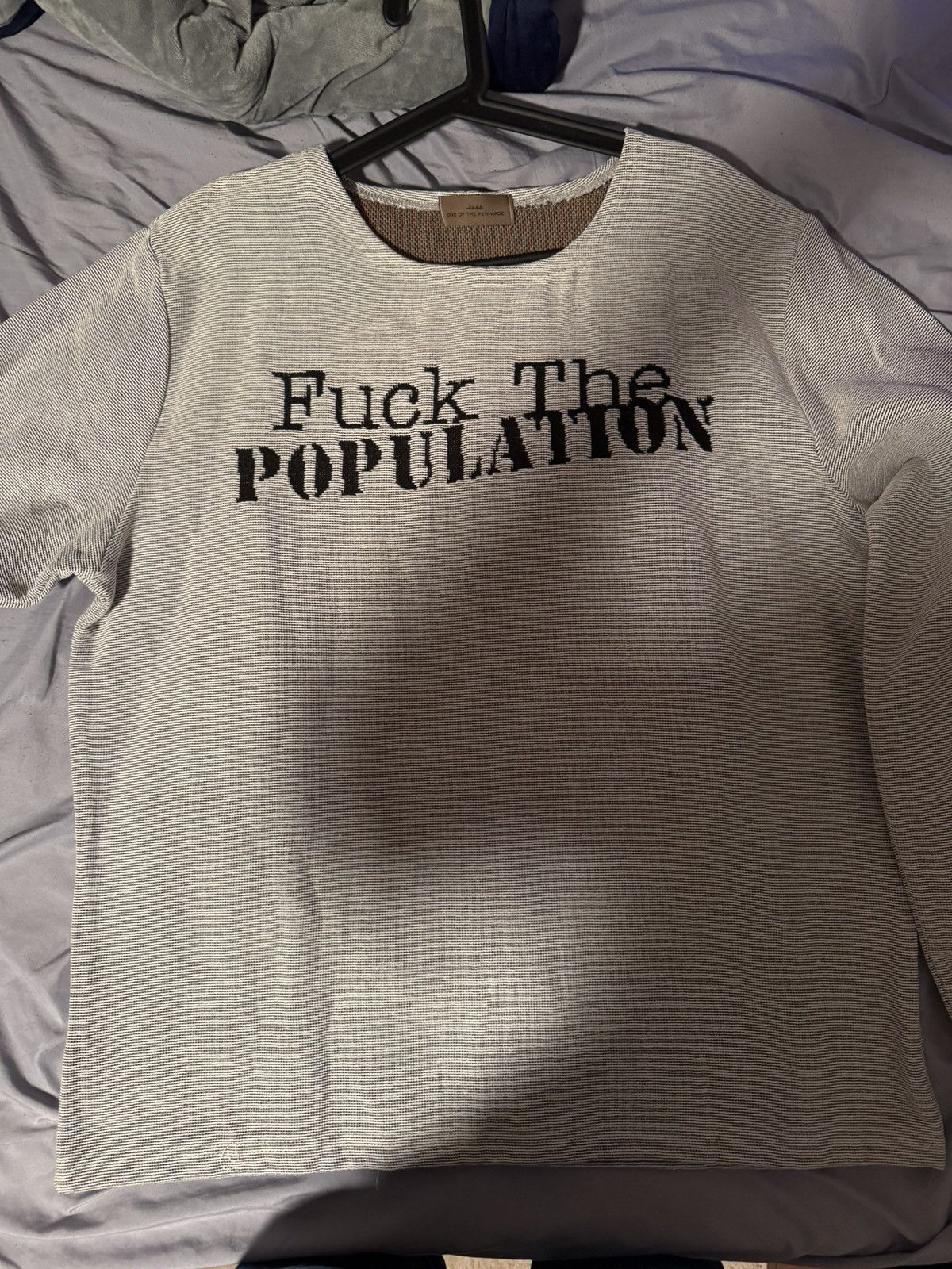 Fuck The Population Custom 4x1111 FTP Sweater Size US L / EU 52-54 / 3 - 1 Thumbnail