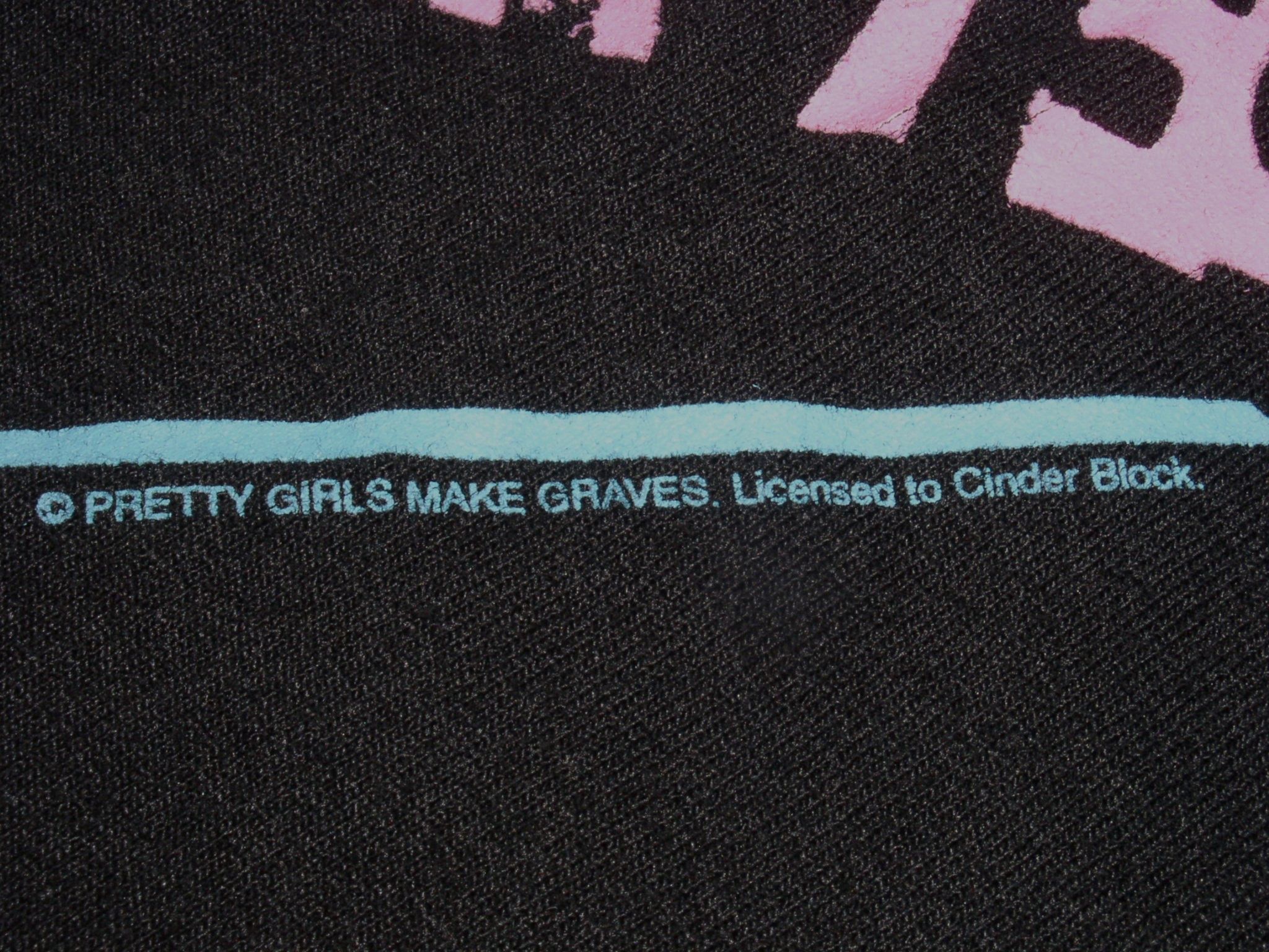 Fruit Of The Loom Pretty Girls Make Graves Concert Tour T Shirt Cinder Block Size US XL / EU 56 / 4 - 3 Thumbnail