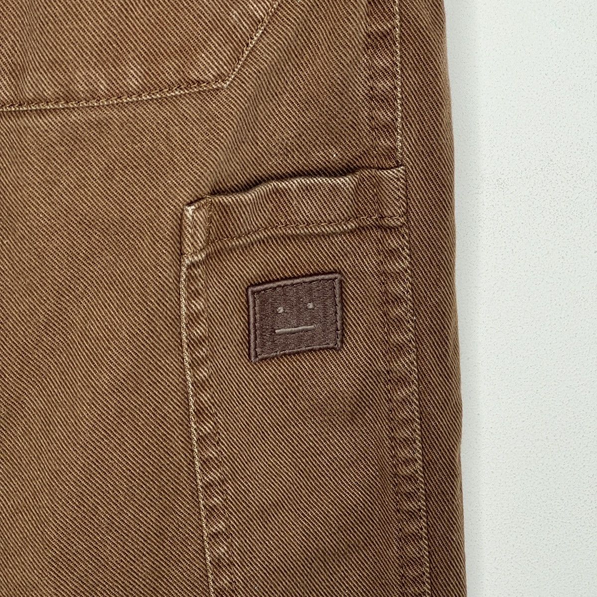 Acne Studios Acne Studios Brown Denim Face Jeans Size 28" / US 6 / IT 42 - 8 Thumbnail