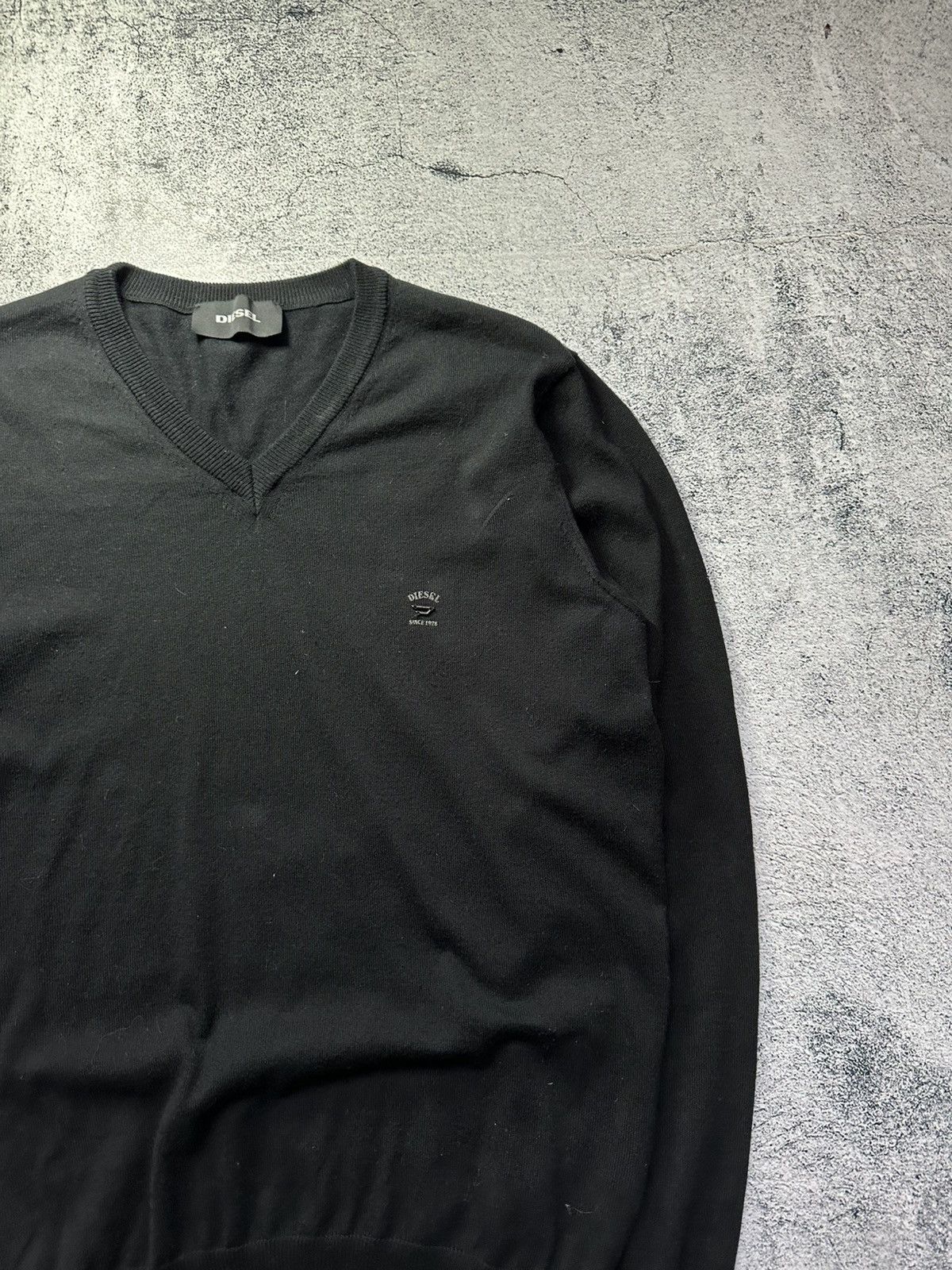 Diesel 🇮🇹Vintage Made in Italy Diesel Sweater Metal Logo Size US M / EU 48-50 / 2 - 3 Thumbnail