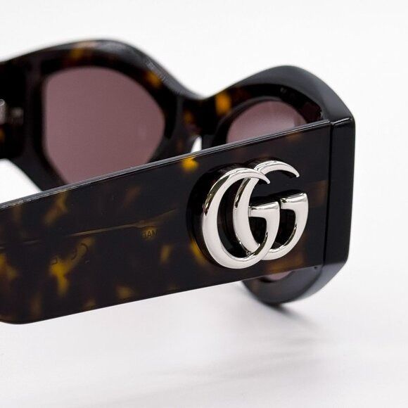Gucci NEW GUCCI GG1951S 002 SUNGLASSES HAVANA BROWN WOMEN CAT EYE Size ONE SIZE - 7 Thumbnail