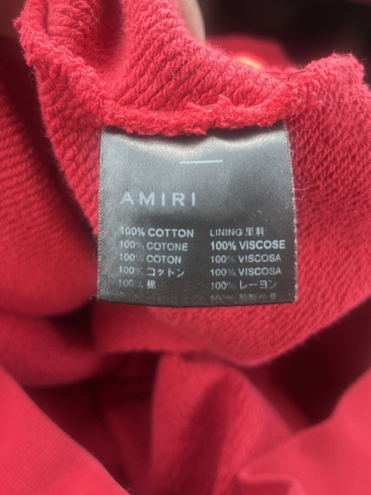 Amiri Amiri hoodie Size US L / EU 52-54 / 3 - 7 Thumbnail