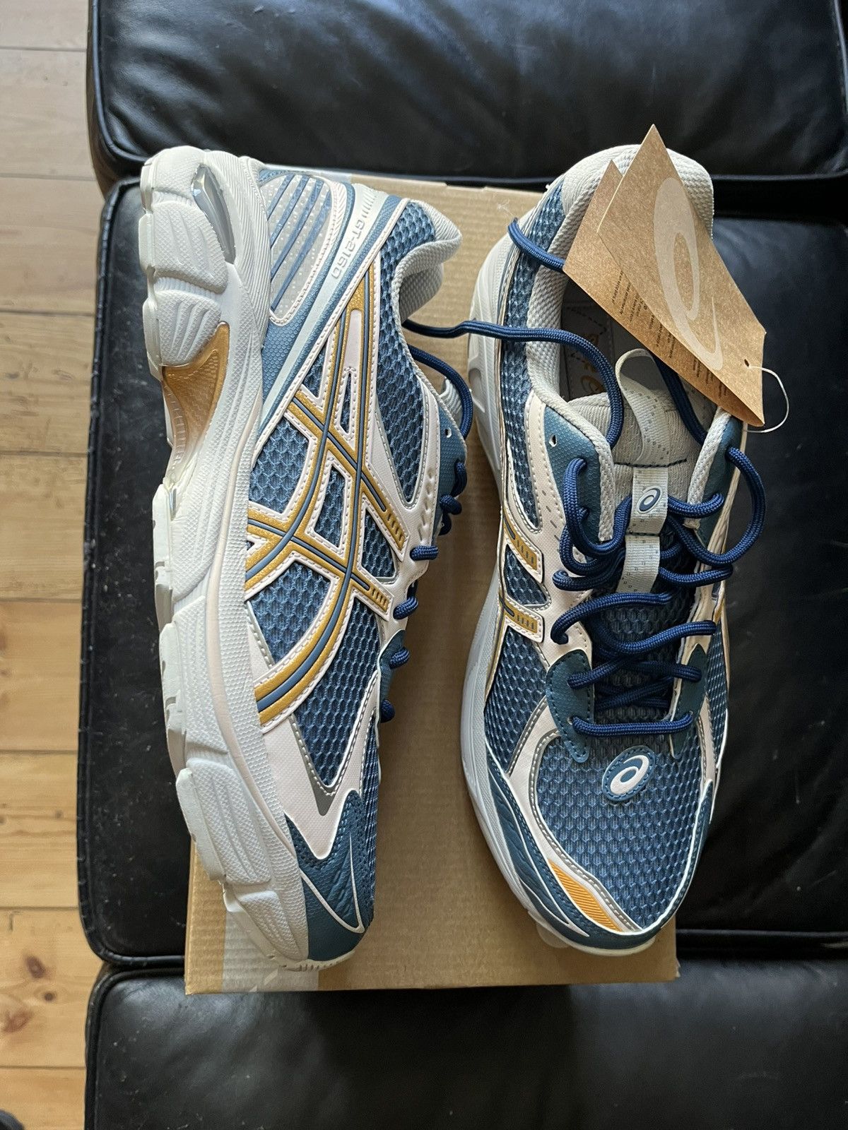 Asics × Kiko Kostadinov Kiko ASICS UB8-S GT2160 in azure/pure gold 