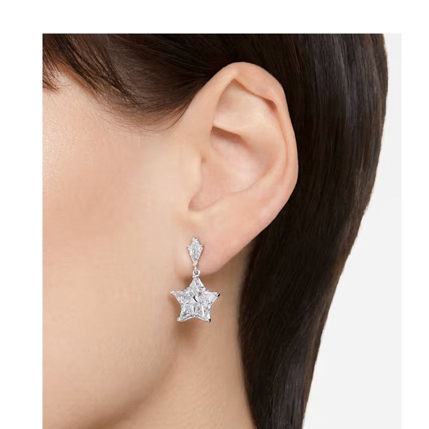 Swarovski Swarovski Stella drop earrings Kite cut, Star Size ONE SIZE - 6 Thumbnail