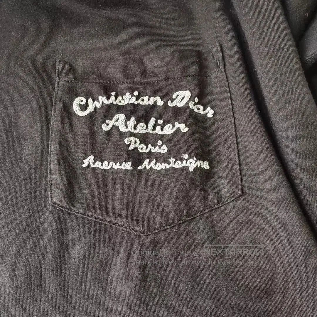 Dior Dior Pocket Letter Embroidery Short Sleeve T-Shirt. Size US L / EU 52-54 / 3 - 6 Thumbnail