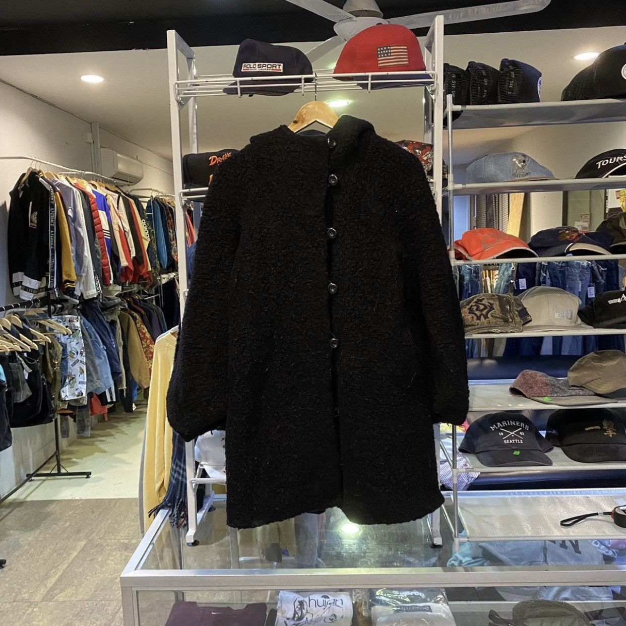 Tsumori Chisato Black Tsumori Chisato Wool Reversible Long Coat Jacket Size US M / EU 48-50 / 2 - 1 Thumbnail